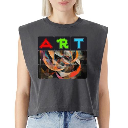 Fragments of Art - Washed Women´s Muscle Tank Top