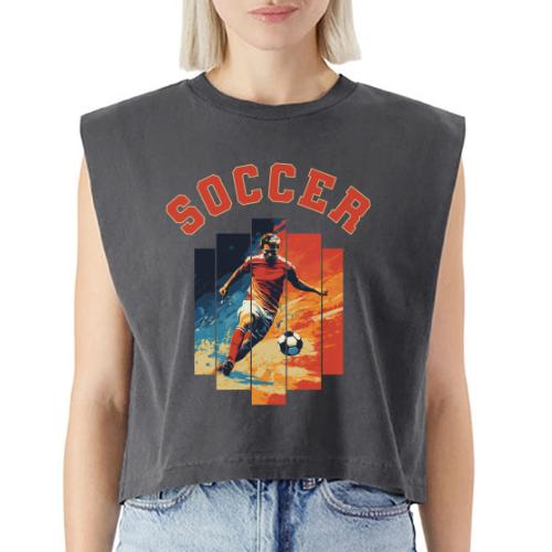 Soccer Spirit - Washed Women´s Muscle Tank Top