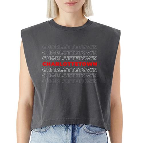 Charlottetown Character - Washed Women´s Muscle Tank Top