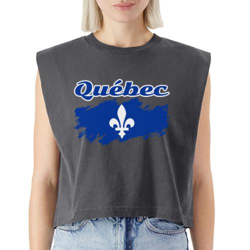 La fête nationale du Québec - Washed Women´s Muscle Tank Top