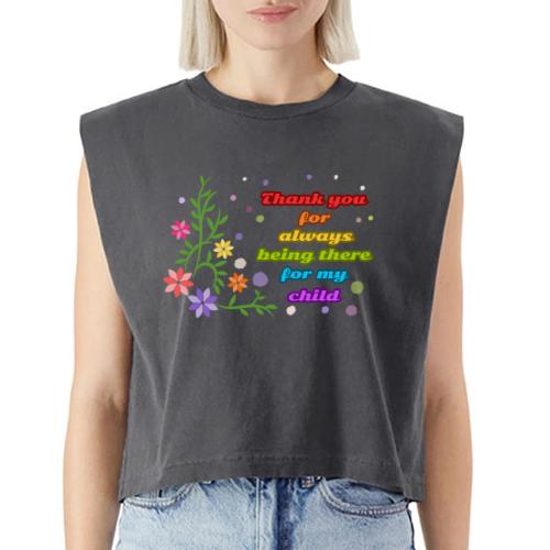 Heart of the Classroom - Washed Women´s Muscle Tank Top