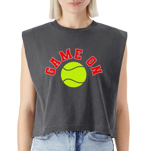 Game On Tennis - Washed Women´s Muscle Tank Top
