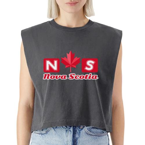 Nova Scotia, province of Canada - Washed Women´s Muscle Tank Top
