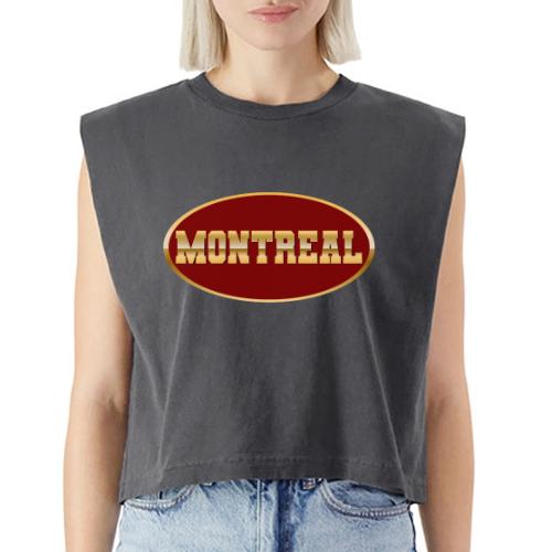 Montreal in Gold - Washed Women´s Muscle Tank Top
