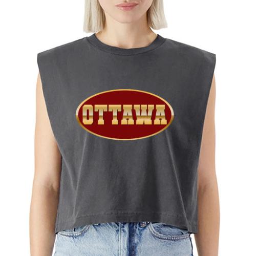 Golden Pulse – Ottawa - Washed Women´s Muscle Tank Top