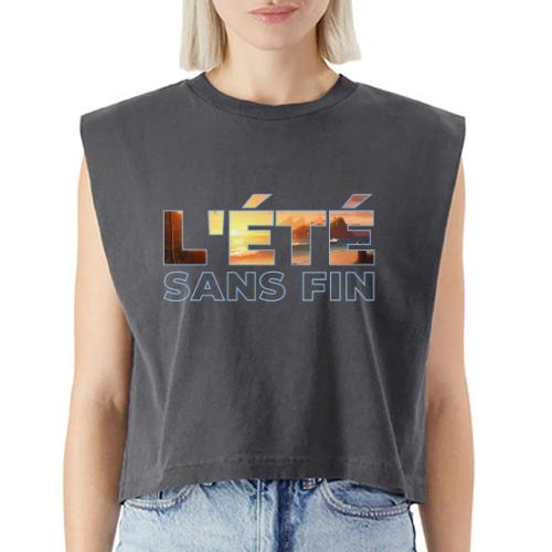 Golden Summer Atmosphere - Washed Women´s Muscle Tank Top