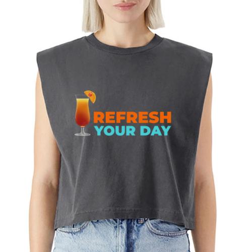Daily Refresh - Washed Women´s Muscle Tank Top