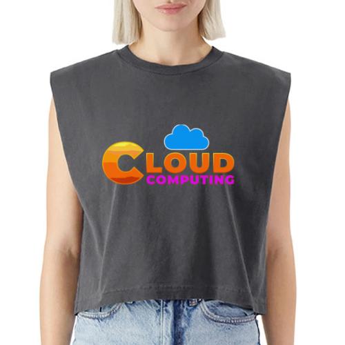 Cloud Computing - Washed Women´s Muscle Tank Top
