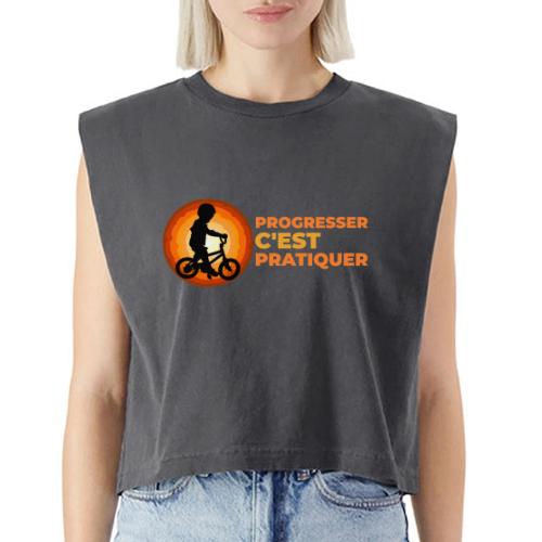 On the Move Towards Progress - Washed Women´s Muscle Tank Top
