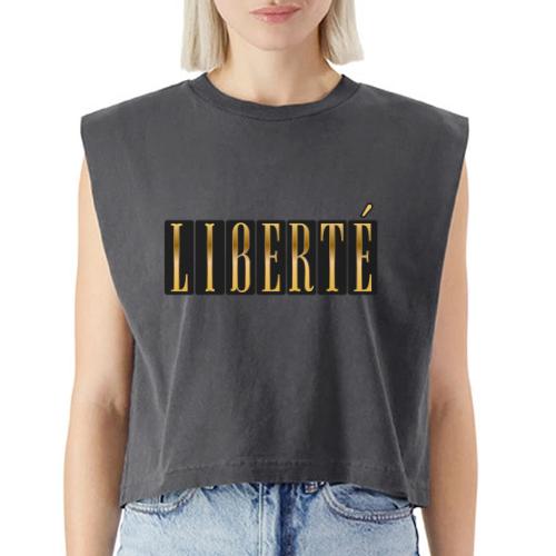 Golden Freedom - Washed Women´s Muscle Tank Top