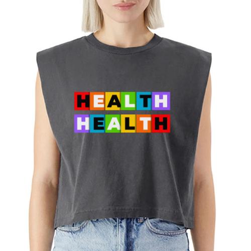 Health in Color - Washed Women´s Muscle Tank Top
