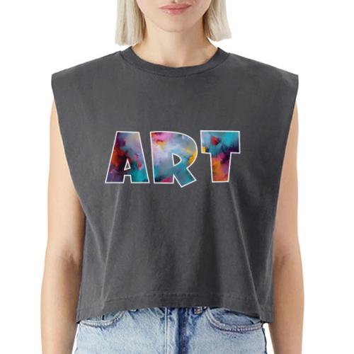 Art in Color - Washed Women´s Muscle Tank Top