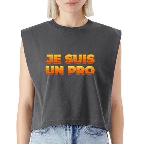 Je suis un pro - Washed Women´s Muscle Tank Top