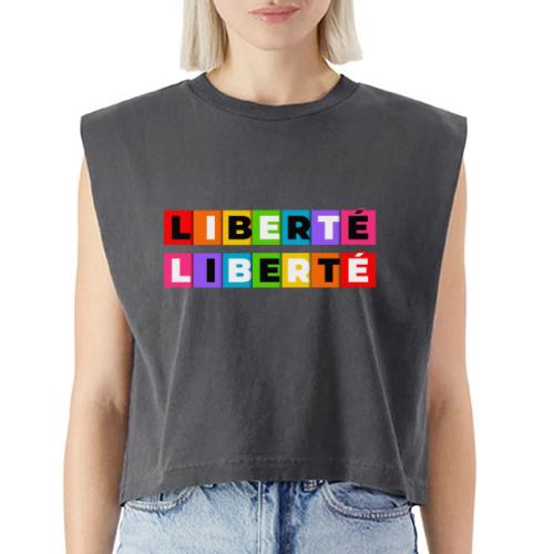 Freedom in colour - Washed Women´s Muscle Tank Top