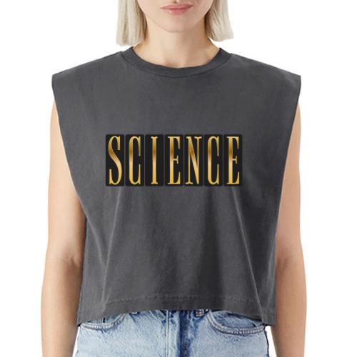 Science: Think. Test. Repeat. - Washed Women´s Muscle Tank Top