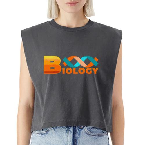 Biology: Life Unfolded - Washed Women´s Muscle Tank Top