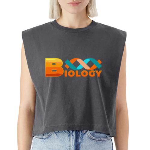Biology: Life Unfolded - Washed Women´s Muscle Tank Top