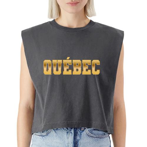 Québec - Washed Women´s Muscle Tank Top