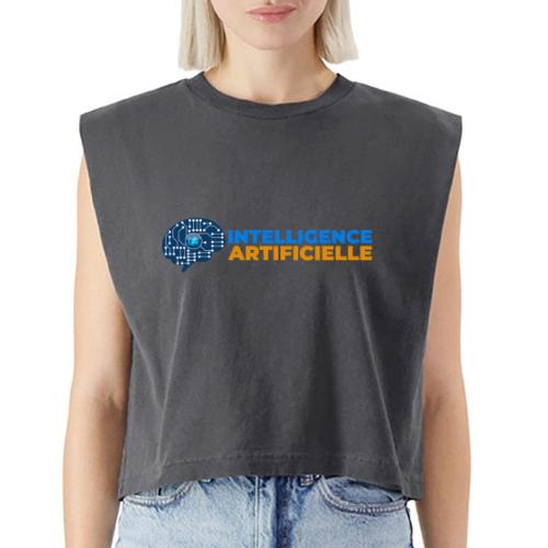 Artificial Intelligence: Machine Mind - Washed Women´s Muscle Tank Top