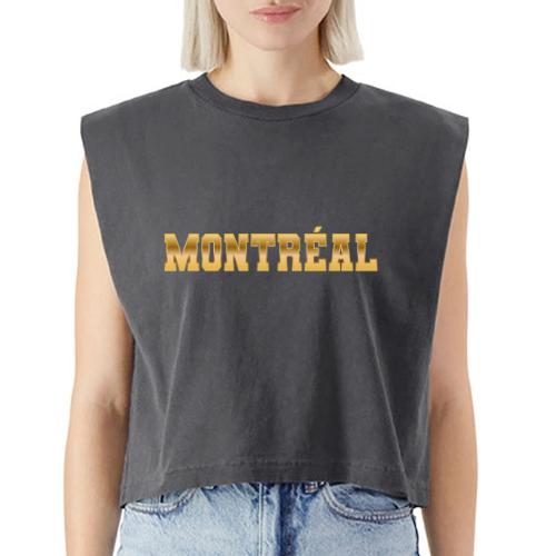 Montréal - Washed Women´s Muscle Tank Top