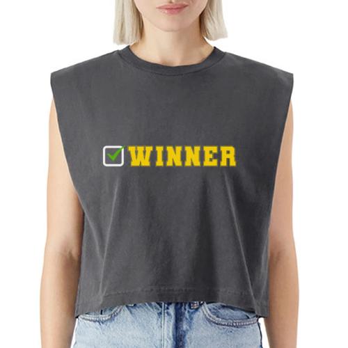Crowned to Win - Washed Women´s Muscle Tank Top