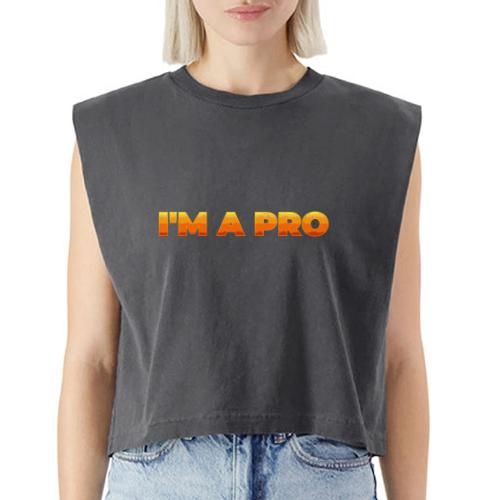 I'm a pro - Washed Women´s Muscle Tank Top
