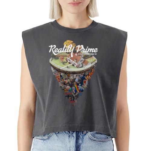 Reality Prime (On Color, Front Facing) - Washed Women´s Muscle Tank Top