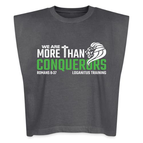 More Than Conquerors...VICTORIOUS - Washed Women´s Muscle Tank Top