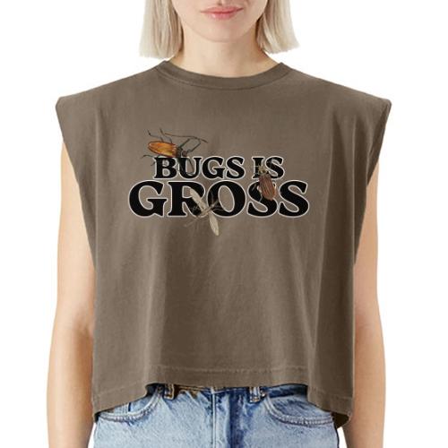 Bugs is Gross - Washed Women´s Muscle Tank Top