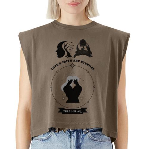 Love & Faith - Washed Women´s Muscle Tank Top