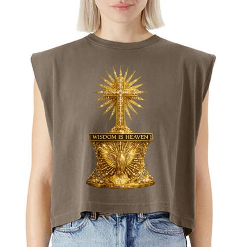 Wisdom is Heaven - Washed Women´s Muscle Tank Top
