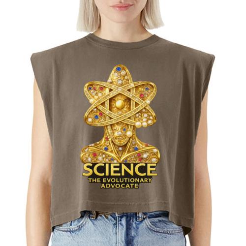 Science the Evolutionary Advocate - Washed Women´s Muscle Tank Top