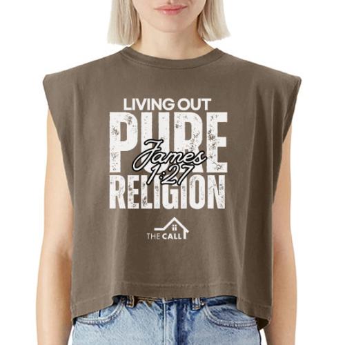 Pure Religion#2 - Washed Women´s Muscle Tank Top