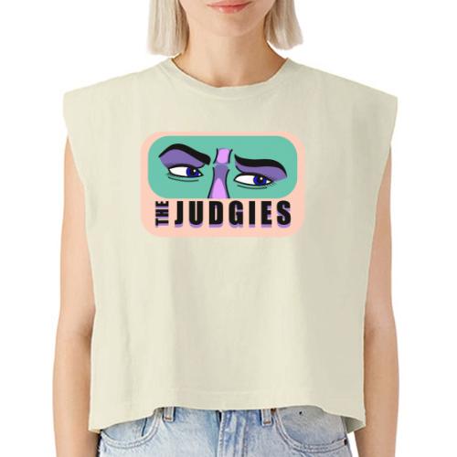 The Judgies Logo - Washed Women´s Muscle Tank Top