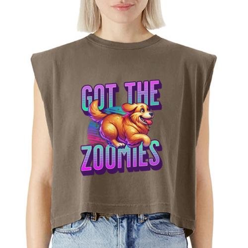 Got the Zoomies - Washed Women´s Muscle Tank Top