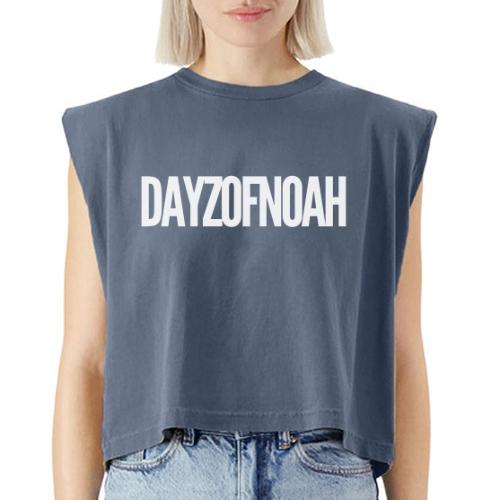 DON white - Washed Women´s Muscle Tank Top