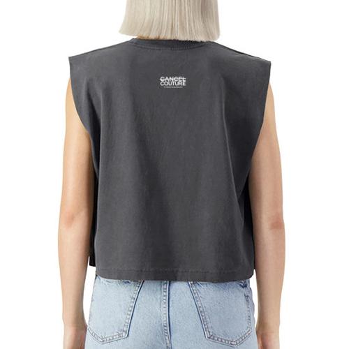 See You In The Gulags, Neighbor! (On Color, Front) - Washed Women´s Muscle Tank Top