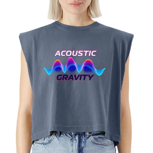 Acoustic Gravity Wave - Washed Women´s Muscle Tank Top