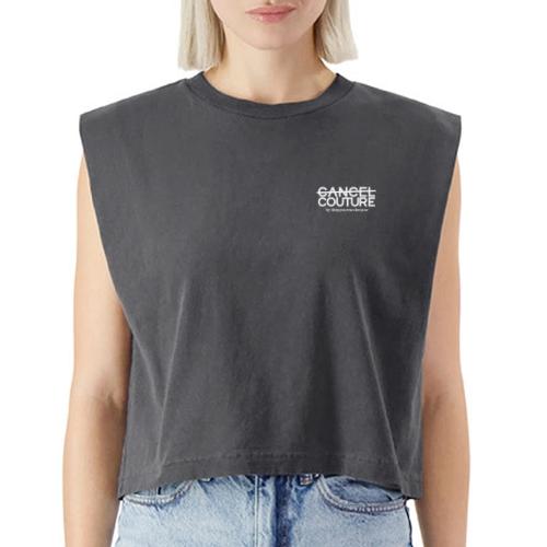 See You in the Gulags, Neighbor! (Back, Color) - Washed Women´s Muscle Tank Top