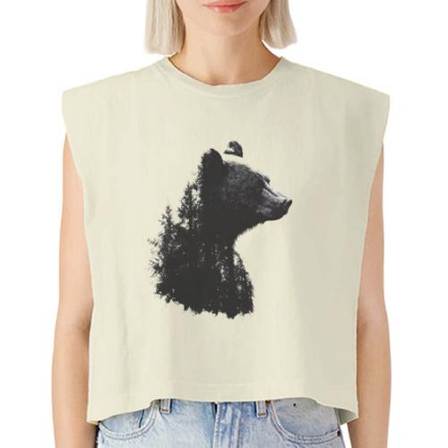 Forest Within the Bear - Washed Women´s Muscle Tank Top