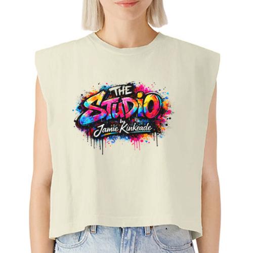 GRAFFITI STUDIO - Washed Women´s Muscle Tank Top