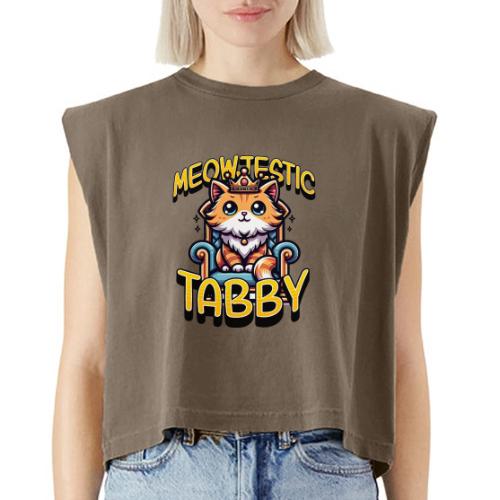 Meowjestic - Washed Women´s Muscle Tank Top