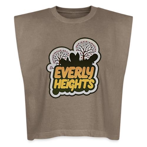 Everly Heights Sunburst Logo - Washed Women´s Muscle Tank Top