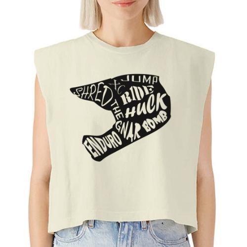 MTB Slang Helmet - Washed Women´s Muscle Tank Top