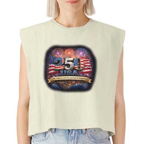 USA 250th Celebration - Washed Women´s Muscle Tank Top