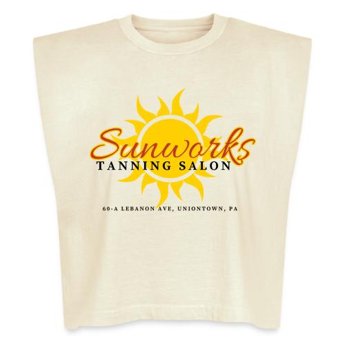 Bright and Sunny - Washed Women´s Muscle Tank Top