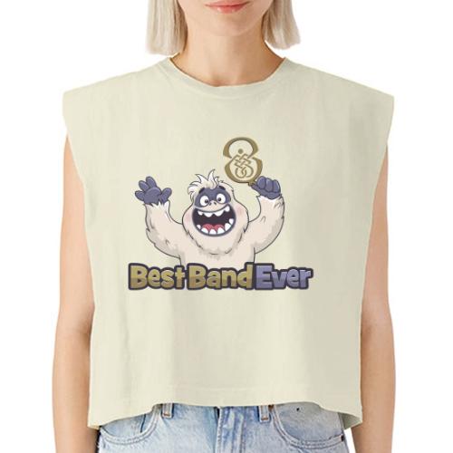 best band ever - Washed Women´s Muscle Tank Top