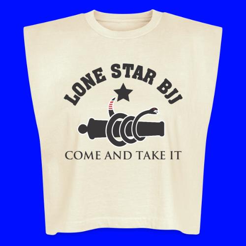 Lone Star BJJ - Come and Take It - Black and Red - Washed Women´s Muscle Tank Top