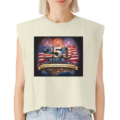 USA 250th Celebration - Washed Women´s Muscle Tank Top
