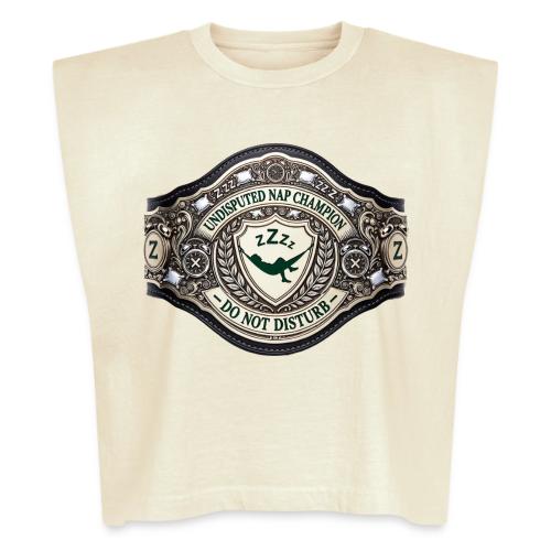 Nap Champion Belt T Shirt - Washed Women´s Muscle Tank Top